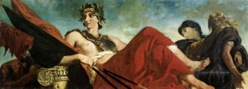  Delacroix Canvas - War Romantic Eugene Delacroix